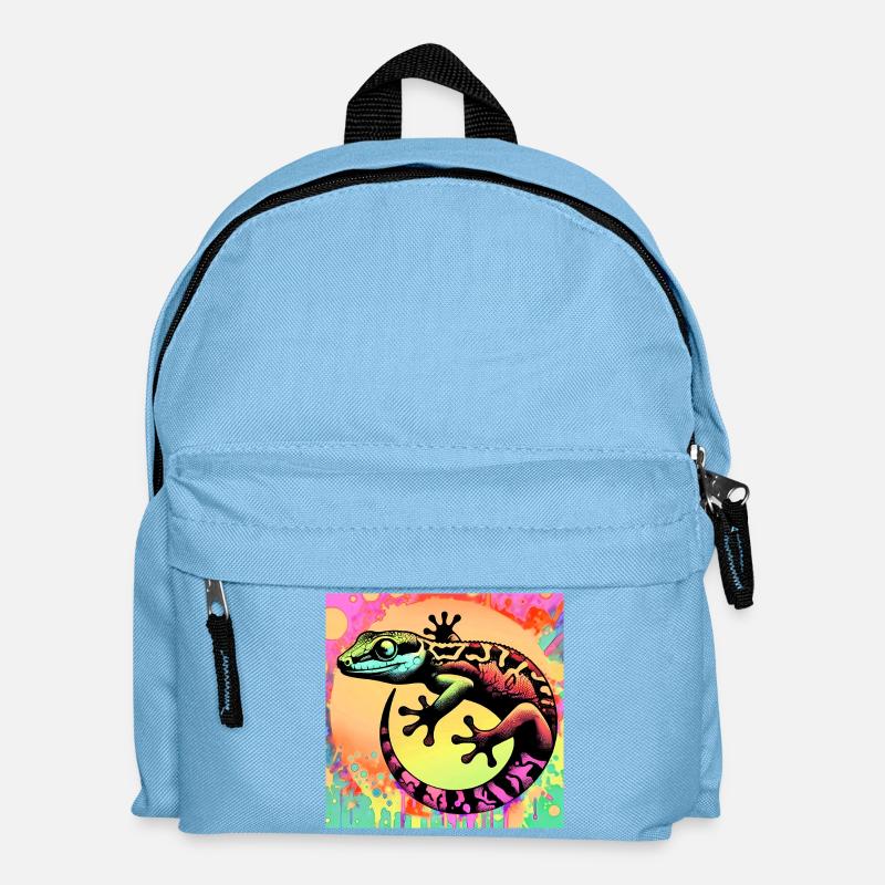 Gecko - Kids' Backpack - light blue