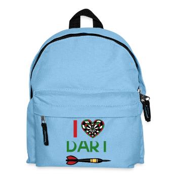 J’adore Dard Heart - Sac à dos Enfant - bleu clair - Devant