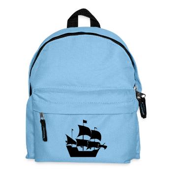 Segeln - Kinder Rucksack - Hellblau - Vorne