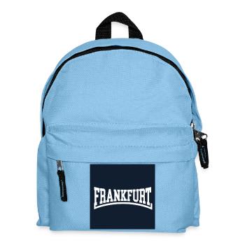 FRANKFURT - Kinder Rucksack - Hellblau - Vorne