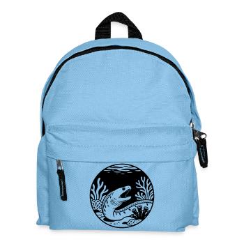 Muränen - Kinder Rucksack - Hellblau - Vorne