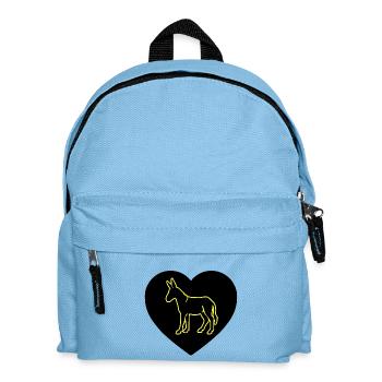 donkey - Kids' Backpack - light blue - Front