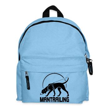 Chien de chasse de chasse Foxhound Chasseurs de sport Saules - Sac à dos Enfant - bleu clair - Devant