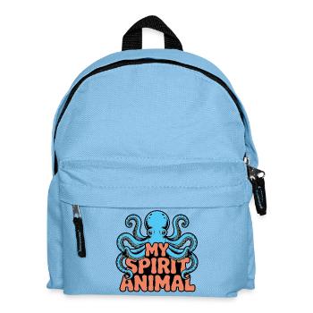 Octopus Spirit - Kids' Backpack - light blue - Front