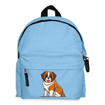 St. Bernard (comic) - Kids' Backpack - light blue - Front