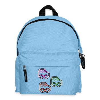 Automobiles - Sac à dos Enfant - bleu clair - Devant