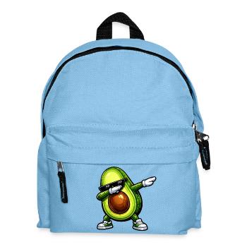 Tamponner l’avocat - Sac à dos Enfant - bleu clair - Devant