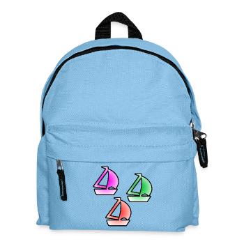 Voile - Sac à dos Enfant - bleu clair - Devant