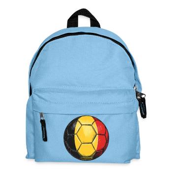 The whole of Belgium is behind our man - Kids' Backpack - light blue - Front