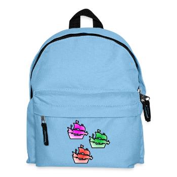 Sail - Kids' Backpack - light blue - Front