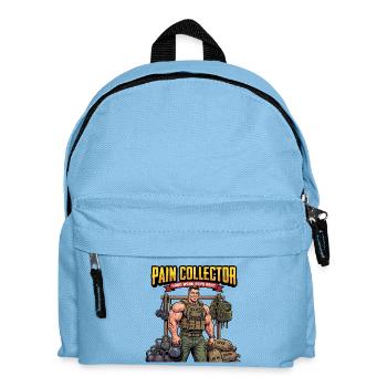 Motivation d’entraînement de force Pain Collector - Sac à dos Enfant - bleu clair - Devant