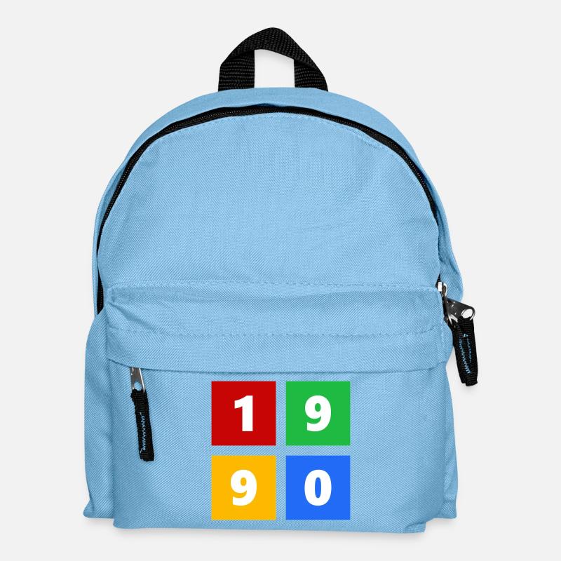 1990 - Kids' Backpack - light blue