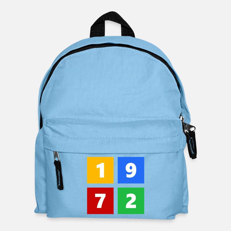 1972 - Kids' Backpack - light blue