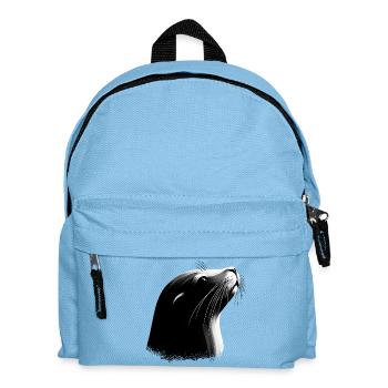 Sea lion - Kids' Backpack - light blue - Front