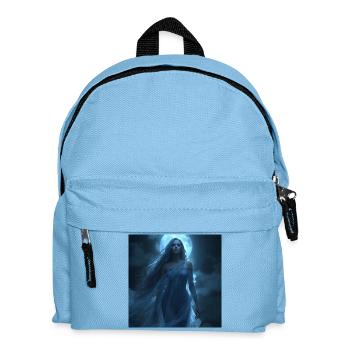 Luna's Radiance – Goddess of Night and Moon - Kids' Backpack - light blue - Front