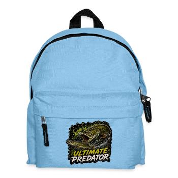 Pike Fishing Ultimate Predator T-Shirt - Kids' Backpack - light blue - Front