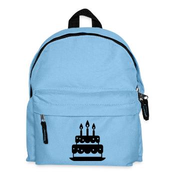 Birthday Cake - Kids' Backpack - light blue - Front