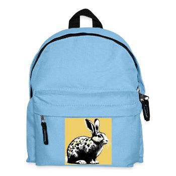 rabbit - Kids' Backpack - light blue - Front