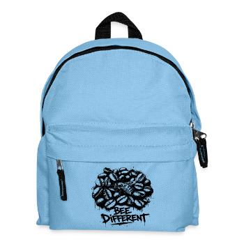 Be Different Coffee Bean Motif - Kids' Backpack - light blue - Front