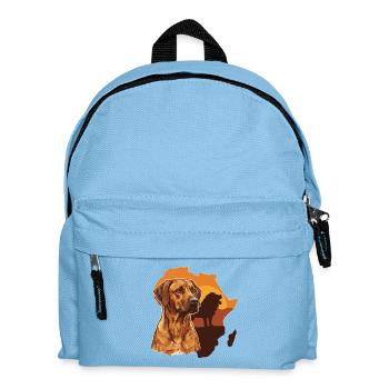 Rhodesian Ridgeback - Kids' Backpack - light blue - Front