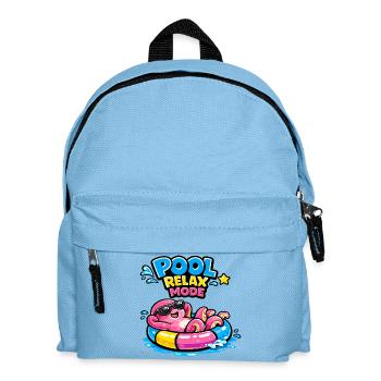 Pool Relax Mode - Kinder Rucksack - Hellblau - Vorne