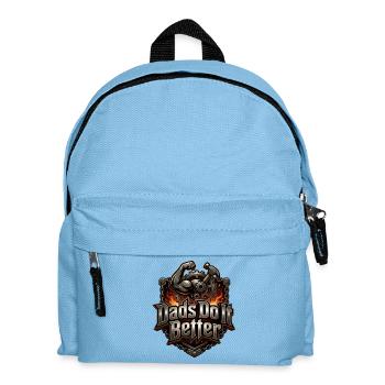 Dads Do It Better Gear - Kinder Rucksack - Hellblau - Vorne