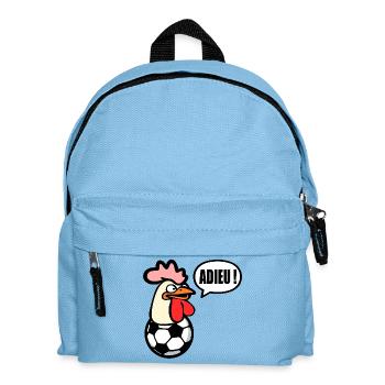 Adieu Football Poules - Sac à dos Enfant - bleu clair - Devant