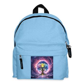 Arbre chromatique dans l’halo stellaire - Sac à dos Enfant - bleu clair - Devant