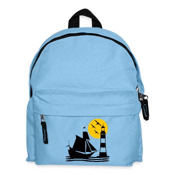 Sail - Kids' Backpack - light blue - Front