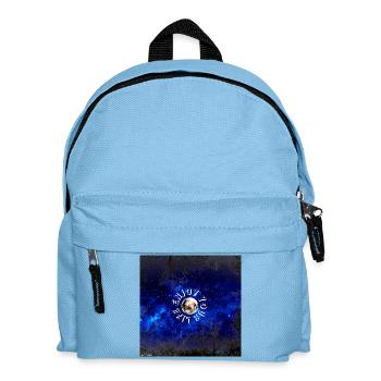 Orbite au clair de lune : Profitez de votre vie - Sac à dos Enfant - bleu clair - Devant