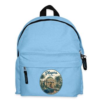Club des joueurs Vintage Palace et limousines - Sac à dos Enfant - bleu clair - Devant