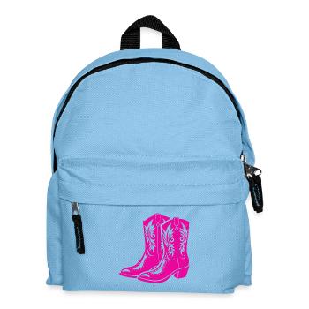 boots - Kids' Backpack - light blue - Front