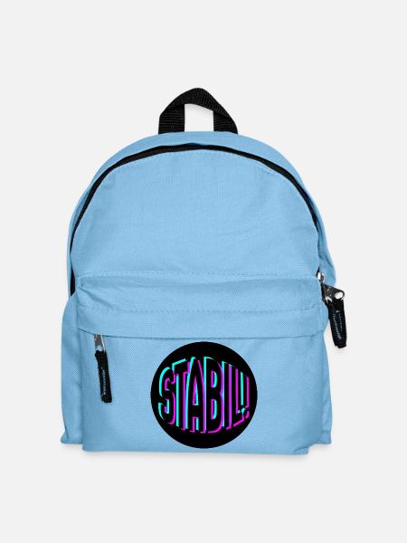 STABIL - Kinder Rucksack - Hellblau