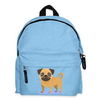Little Pug (bande dessinée) - Sac à dos Enfant - bleu clair - Devant
