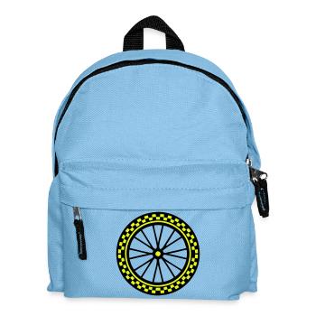 Bicycle Balance Bike Graphic - Kids' Backpack - light blue - Front