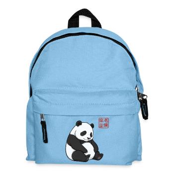 Panda endormi Cadeau adorable d’animaux paresseux - Sac à dos Enfant - bleu clair - Devant