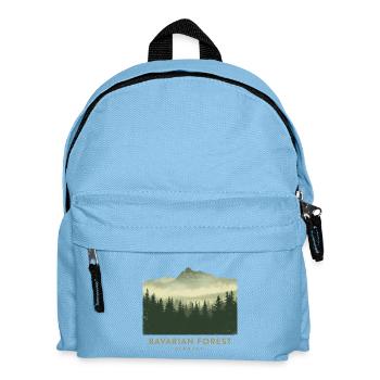 Forêt de Bavière | Parc national vintage - Sac à dos Enfant - bleu clair - Devant