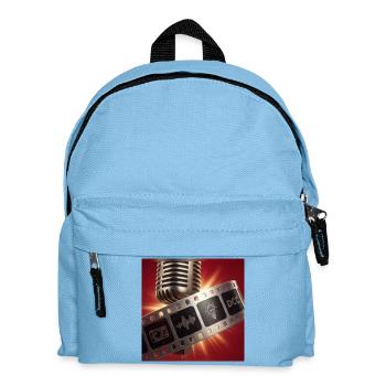 Studio Micro and Film Podcast - Kids' Backpack - light blue - Front