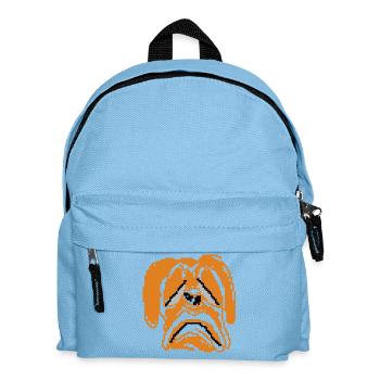Sad Dog - Sac à dos Enfant - bleu clair - Devant
