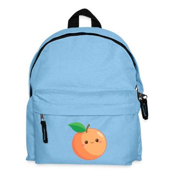 Kawaii Peach - Kids' Backpack - light blue - Front