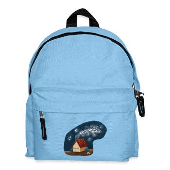Gutenacht Hauszauber - Kinder Rucksack - Hellblau - Vorne