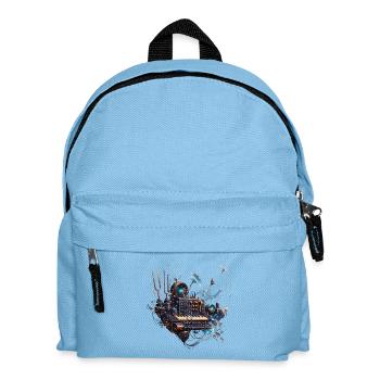 Synthétiseur mécanique céleste - Sac à dos Enfant - bleu clair - Devant