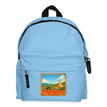 Trinité, Cuba - Sac à dos Enfant - bleu clair - Devant