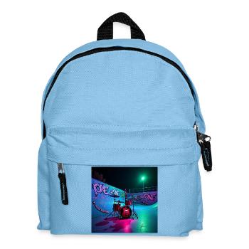 One and One par Mark Noone - Sac à dos Enfant - bleu clair - Devant