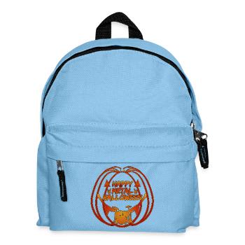 Joyeux Halloween Metal - Sac à dos Enfant - bleu clair - Devant
