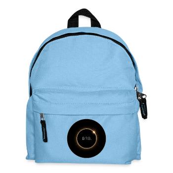 Solar Eclipse, Sun be right back - Kids' Backpack - light blue - Front