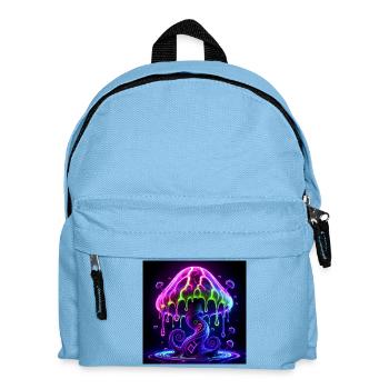 Psy_Toad_PEKE - Kids' Backpack - light blue - Front