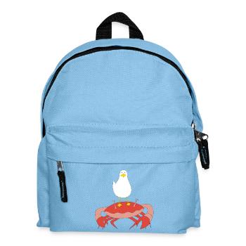 Crabb-n-Gull 2 - Kinder Rucksack - Hellblau - Vorne