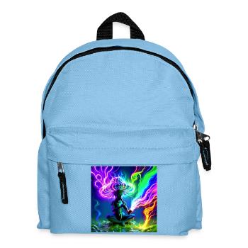 Idegen_Saman - Kids' Backpack - light blue - Front