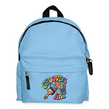 Groove is in the Art - Kids' Backpack - light blue - Front